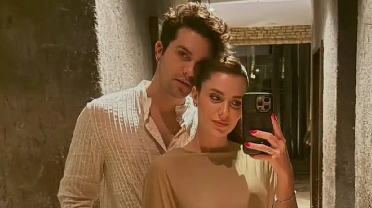 Bebê de Luan e Jade Magalhães prova frutinhas pela 1ª vez