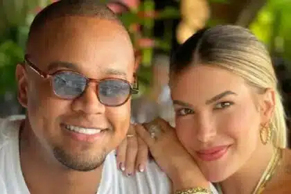 Lorena Improta e a filha embarcam para cruzeiro luxuoso