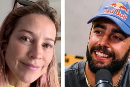 Scooby mostra os filhos com Luana Piovani no Rio de Janeiro