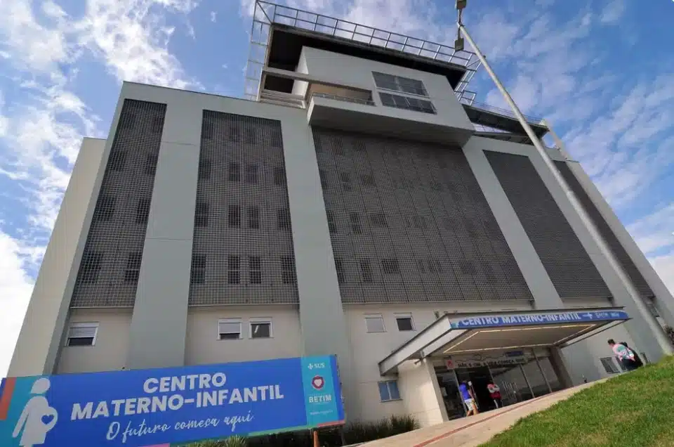 Maternidade onde a menina Dorca teve o filho