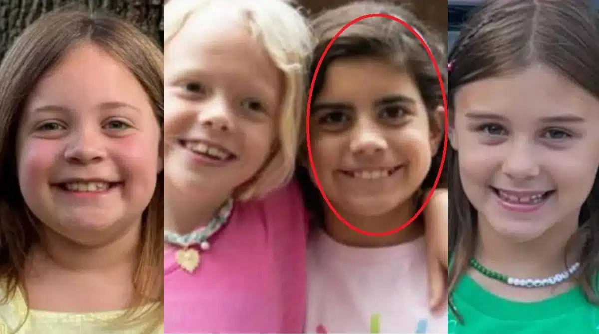 Algumas das meninas que desapareceram