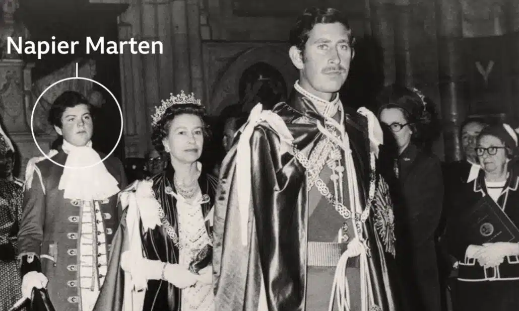 Pai da milionária britânica foi pajem da rainha