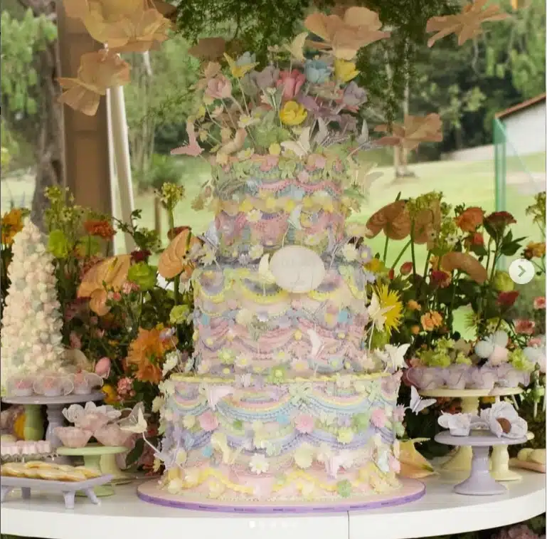 Bolo da festa da filha de Neymar Jr e Amanda Kimberlly