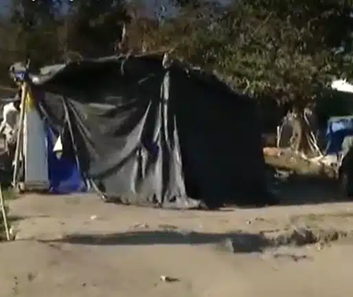 Lugar onde a menina de 12 anos vivia