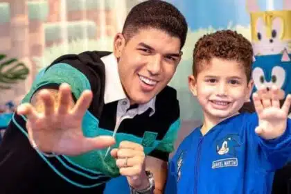 Zé Vaqueiro faz linda festa para o filho de 5 anos