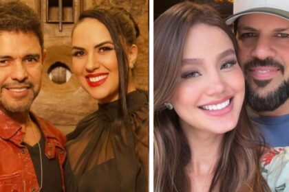 Esposas de Zezé Di Camargo e Sorocaba mostram as filhas juntas