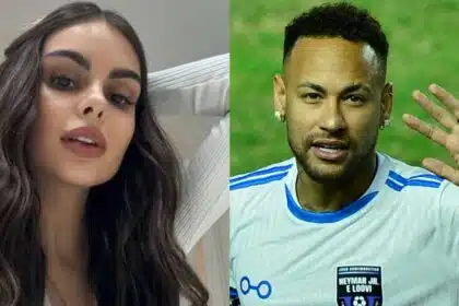 Amanda Kimberlly exibiu os primeiros passos da filha com Neymar