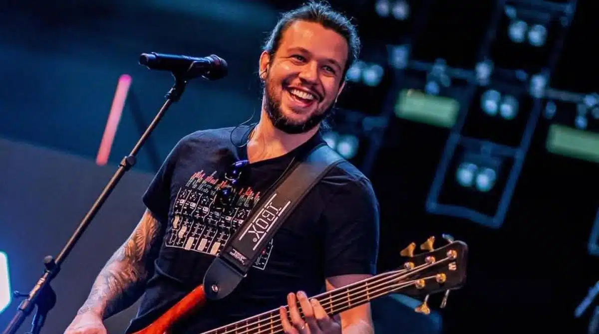 O cantor Bruno do KLB celebra 2 anos da filha mais nova