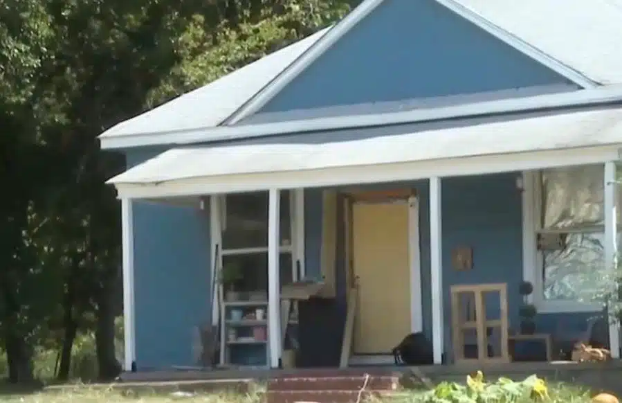 Casa na qual a criança deu à luz