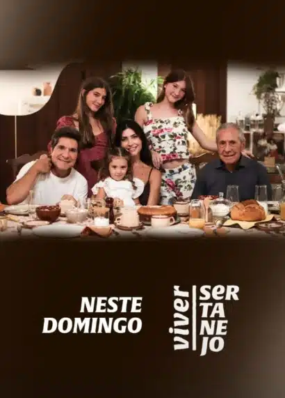 Daniel surge com suas três filhas em estúdio de TV e impressiona