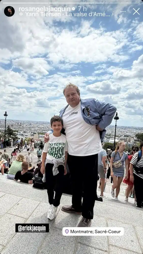 Erick Jacquin visita pontos turísticos de Paris com a família