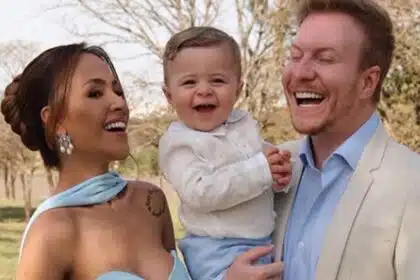 Gabi Luthai surpreende ao mostrar a primeira viagem internacional do filho