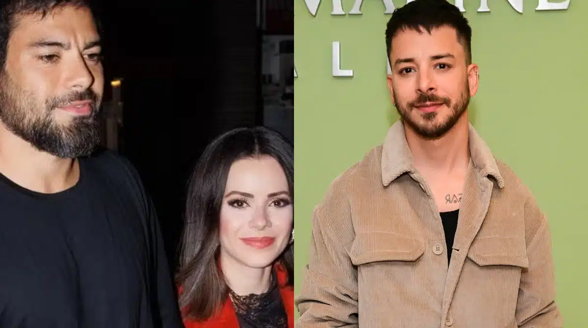 Filho de Junior apareceu com namorado de Sandy