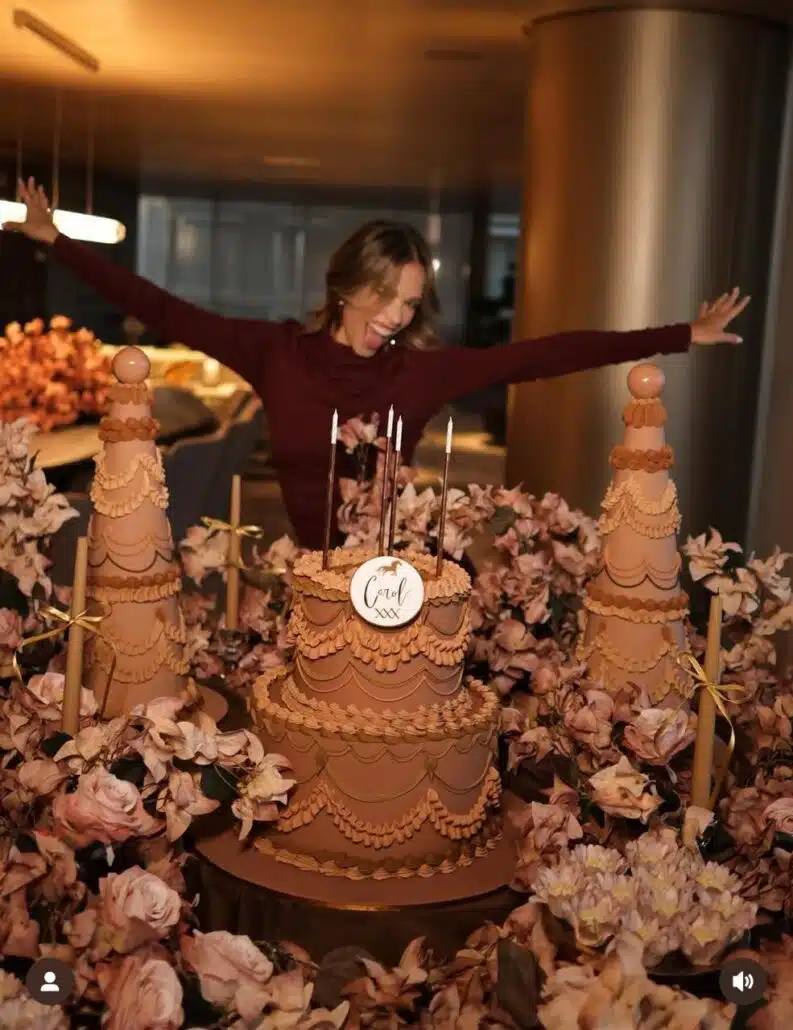 Carolina Leite, esposa de Kaká, celebra 30 anos com festa luxuosa