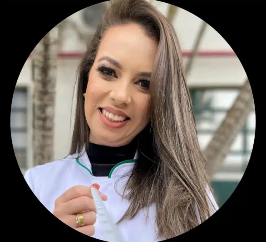 A madrasta da menina e nutricionista