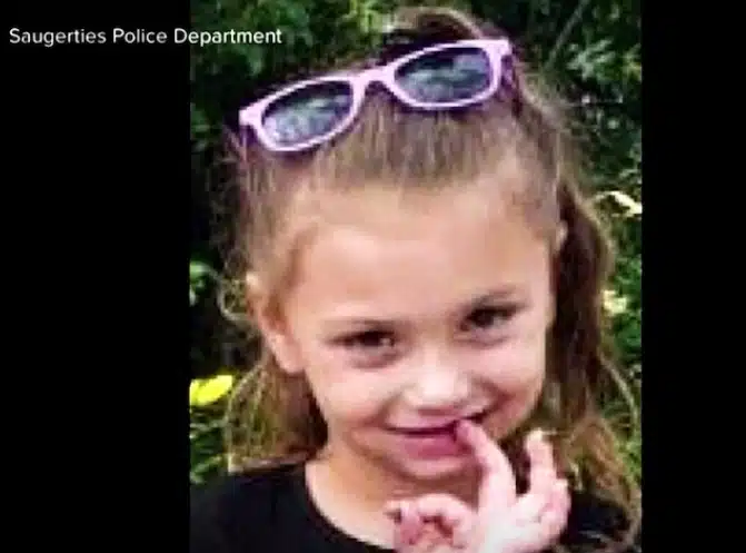 Menina foi achada depois de dois anos