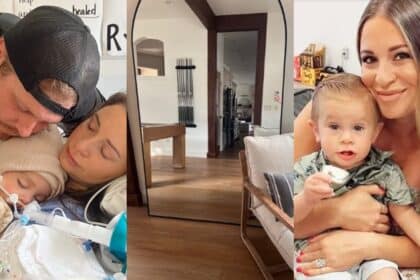 Influencer fala após o espelho cair em seu menino