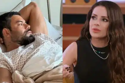 Sandy reagiu após seu namorado ter sido internado