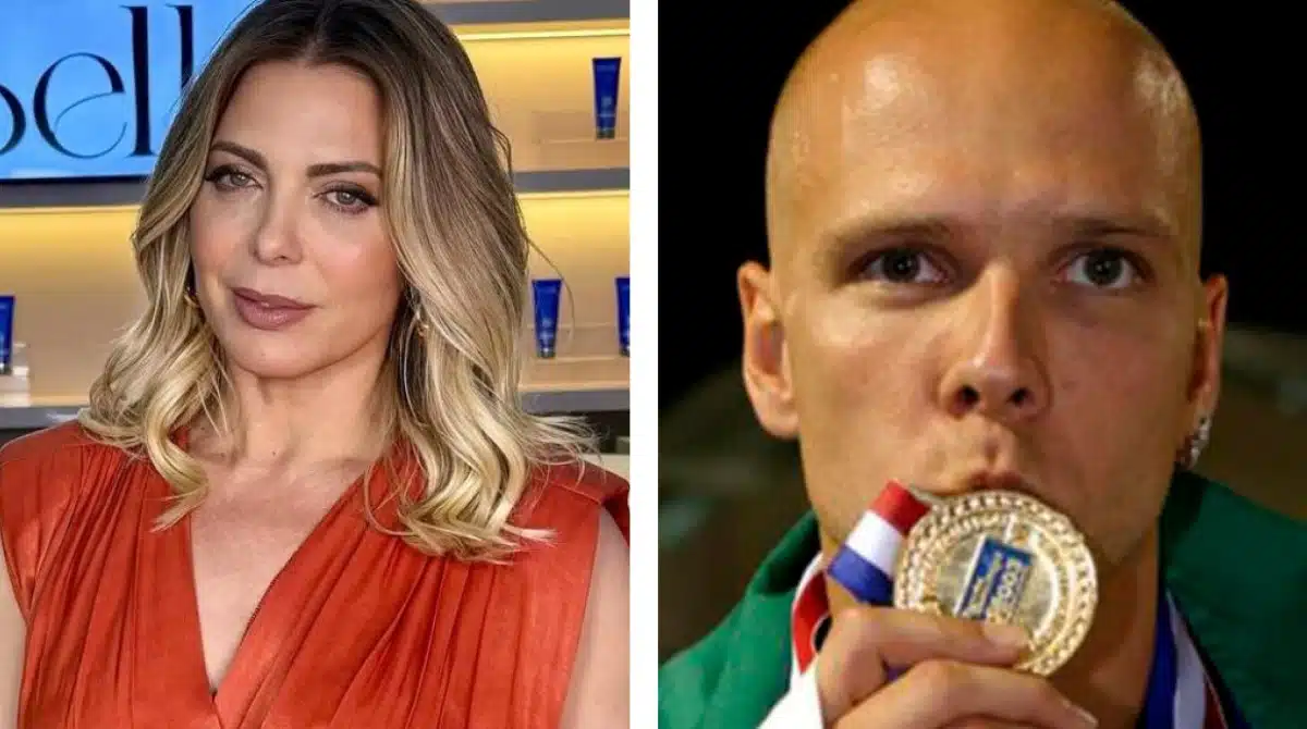 Sheila Mello mostra a filha bebê e fala do ex, Fernando Scherer
