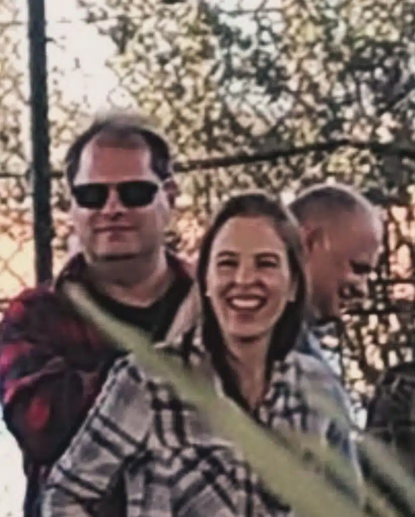 Suzane Von Richthofen junto com o marido