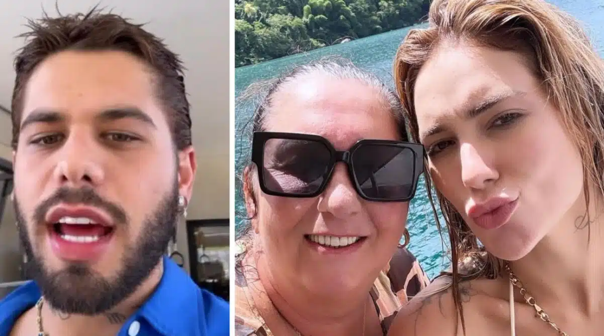 Zé Felipe mostra os filhos, após indireta da ex-sogra