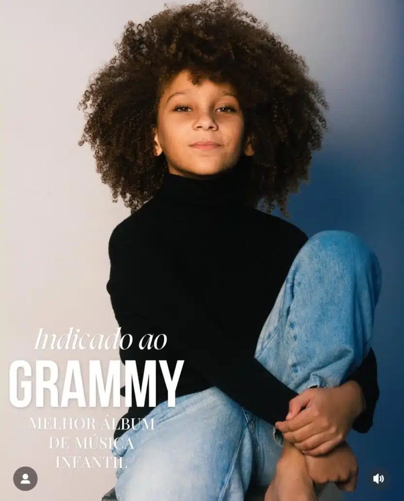 Antônio, filho de Aline Wirley e Igor Rickli, recebe indicação ao Grammy Latino