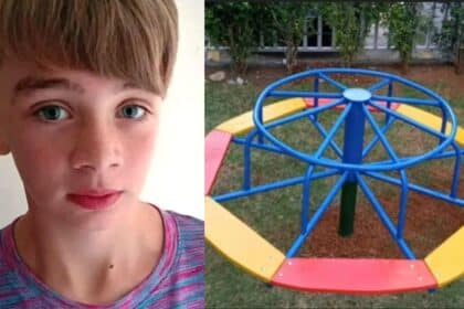 Garoto de 12 anos partiu em um gira-gira