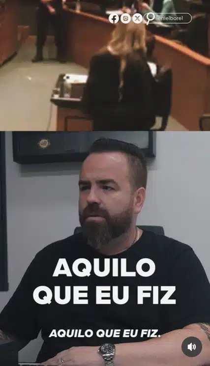 Pai de Henry Borel revelando o que Jairo falou