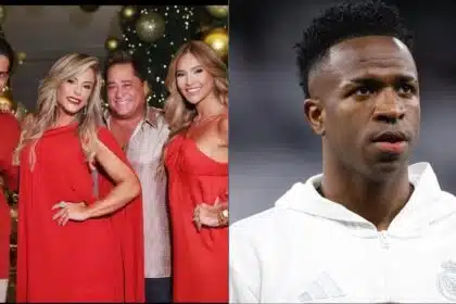 Esposa de Leonardo teve reação ao ver Virgínia e Vini Jr