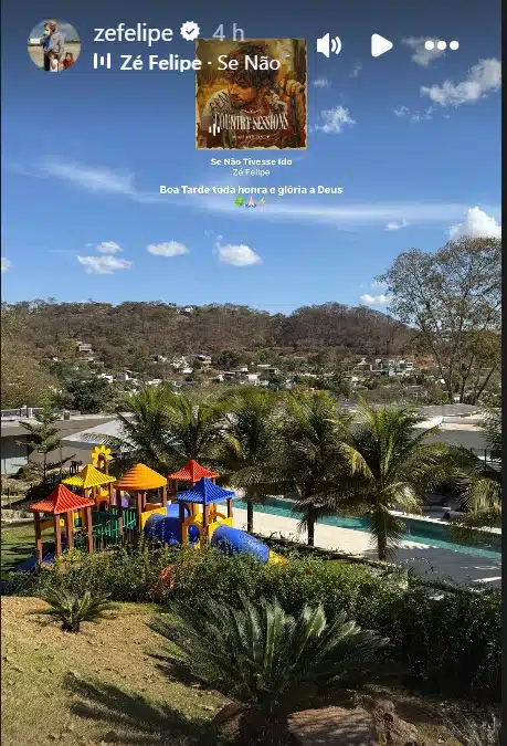 Filho de Leonardo, Zé Felipe, teria mandado indireta