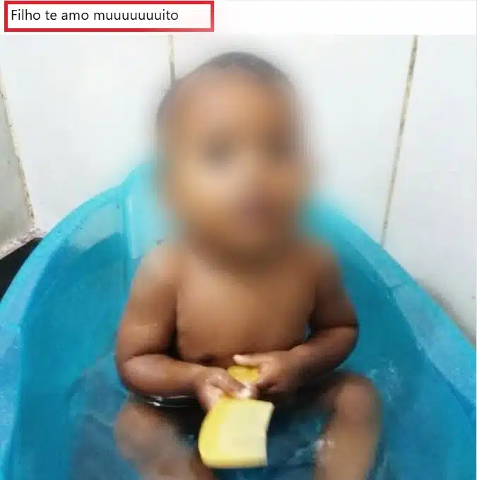 Mãe fez declaração emocionante ao filho