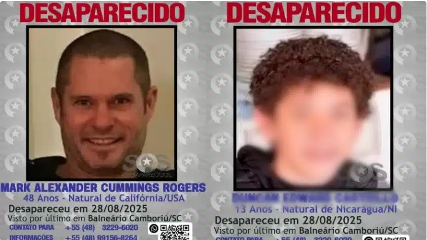 A procura pelo pai e pelo filho durou seis dias