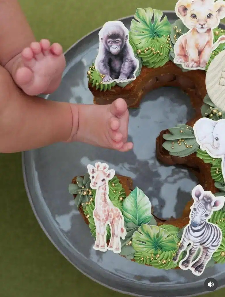 O pequeno Richarlison celebrou 3 meses de vida