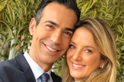 César Tralli surge se despedindo da Irmã de Ticiane Pinheiro e surpreende