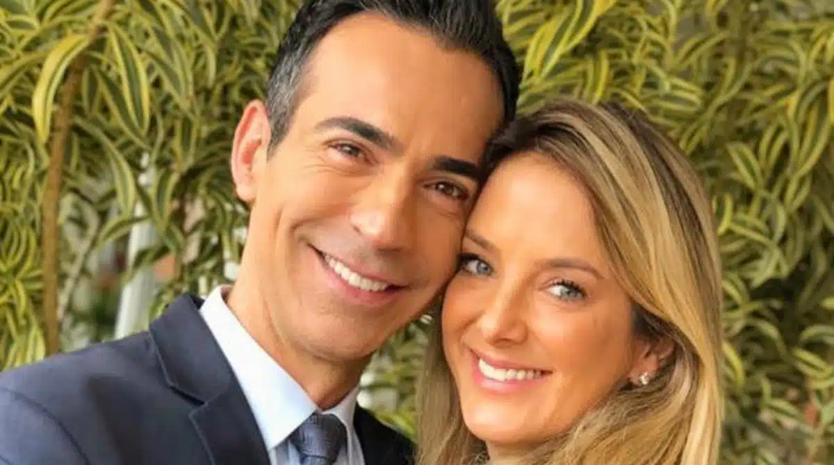 César Tralli surge se despedindo da Irmã de Ticiane Pinheiro e surpreende