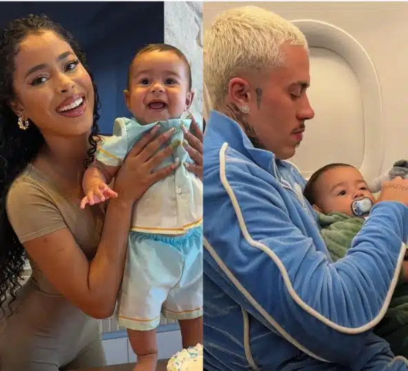 MC Daniel encanta ao viajar com o filho e Lorena Maria manda recado e impressiona