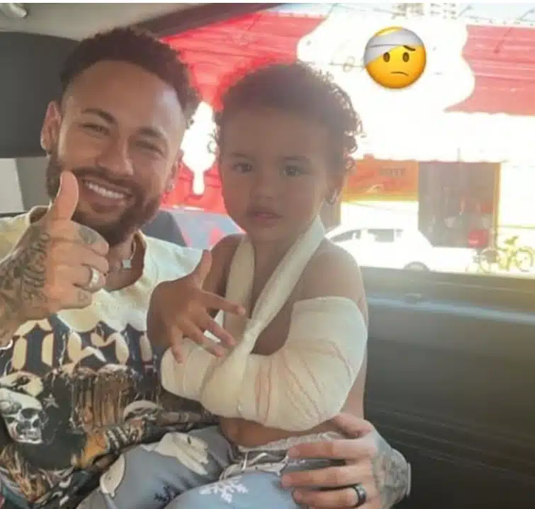 Neymar Jr teve esta situação com Mavie algumas semanas atrás