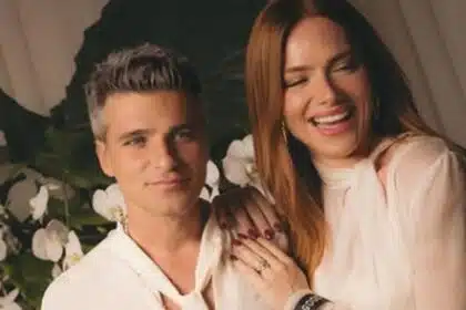 Bruno Gagliasso e Gio Ewbank exibem filho de pajem em festa de casamento e surpreendem