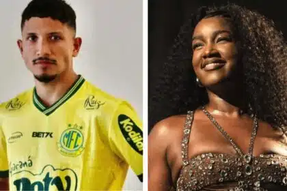 Yuri Lima surge com a bebê com Iza. após separação