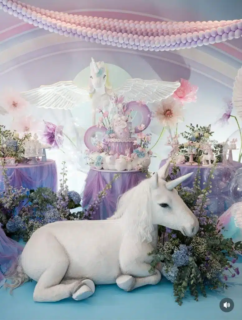 A festa dos sonhos da filha de Carol e Kaká que fez 5 anos