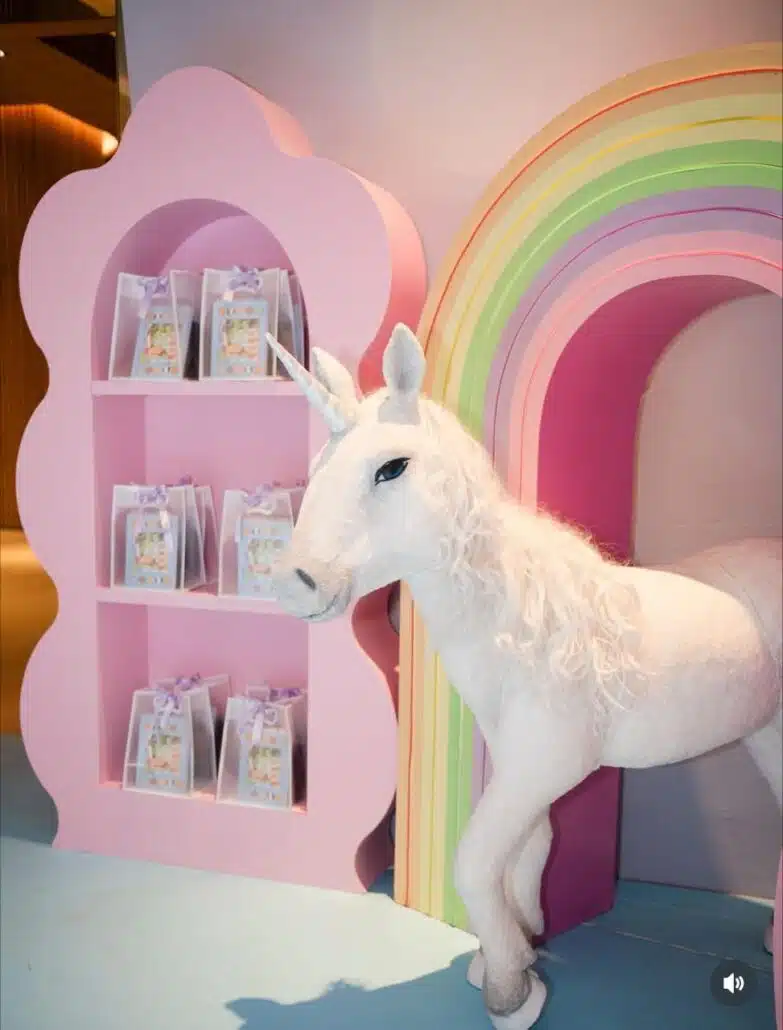 As lindas lembrancinhas da festa da filha de Carol e Kaká