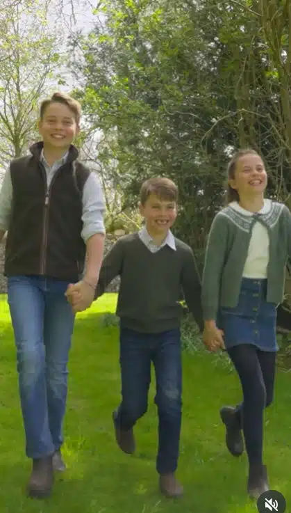 Filhos de Kate Middleton lidarem bem com o diagnóstico dela