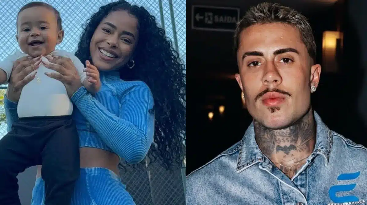 Lorena Maria surge com o bebê e MC Daniel rebate críticas em situação envolvendo o filho