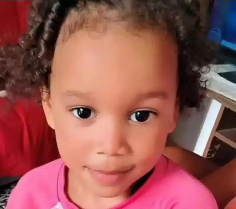 Menina Ester foi encontrada um dia após desaparecer