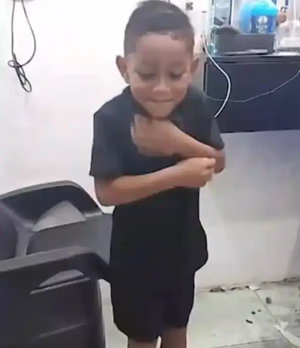 Menino Paulo Guilherme que foi achado sem vida