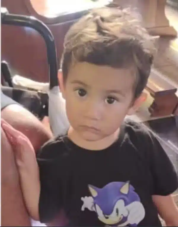 Menino desapareceu há cinco dias