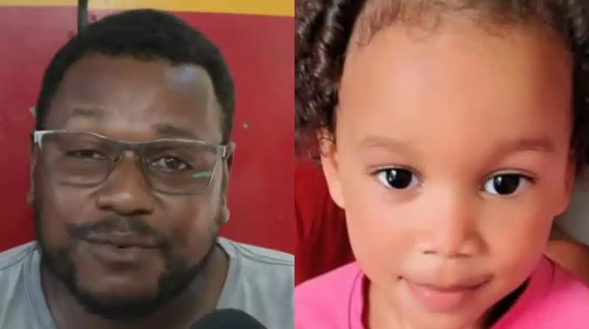 Pai da menina Esther falou sobre a partida dela