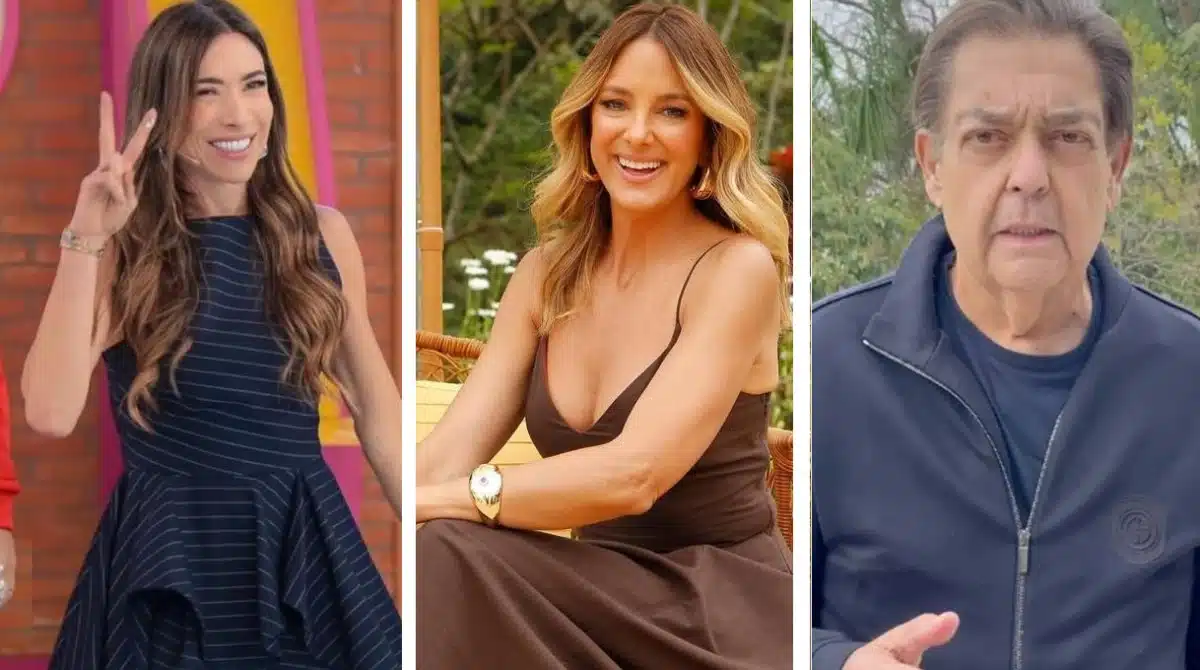 Patrícia Abravanel mostra encontro dos filhos de Tici Pinheiro e Faustão