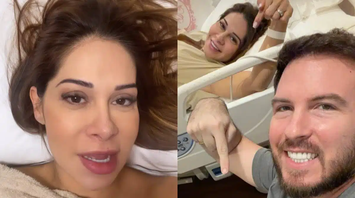 Bebê de Maíra Cardi com Thiago Nigro foi internada após nascer