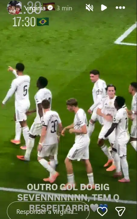 Virgínia Fonseca se declarou para Vini Jr